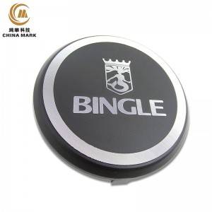 Name plate in metal,High polished diamond cutting sound nameplate