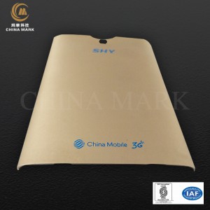 New Arrival China Aluminum Extrusion Supply - Golden aluminum extrusion,SHY phone back cover | CHINA MARK – Weihua