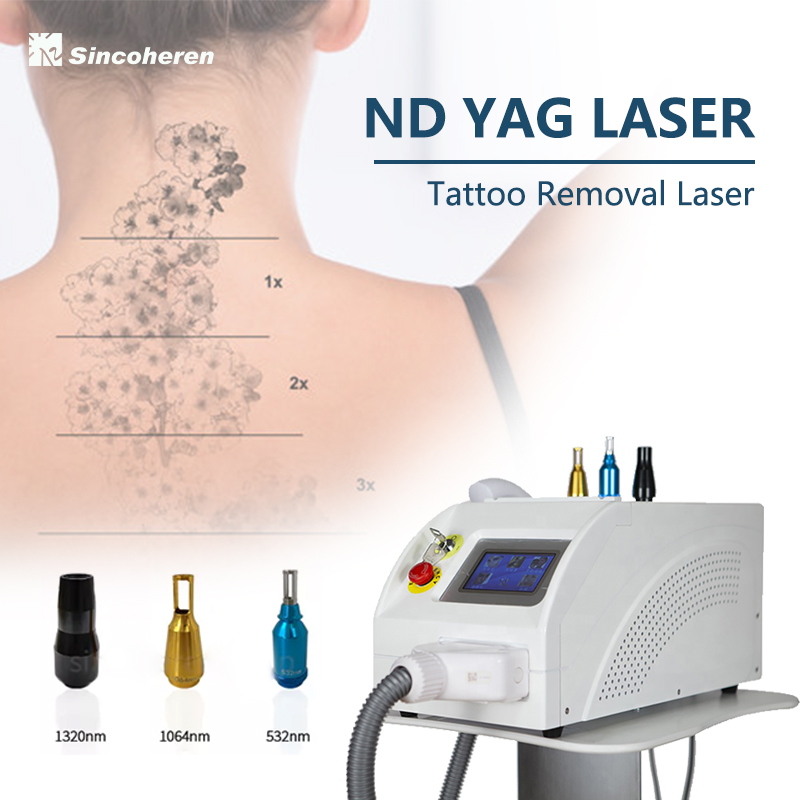 Mini Portable ND YAG Laser Tattoo Removal Equipment