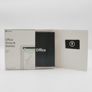 Genuine Microsoft Office 2019 Home and Student 1 License For Windows Keycard Multi-language
