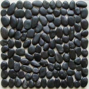CM551  Pebbles  Polished Black Pebble