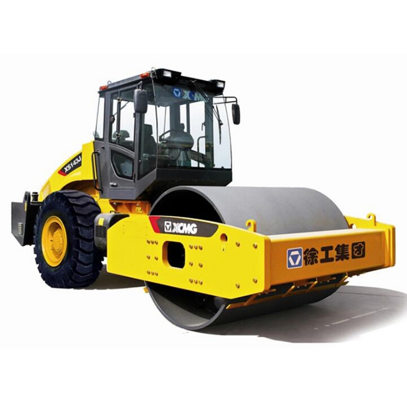 XCMG single drum road roller  XS143J Featured Image