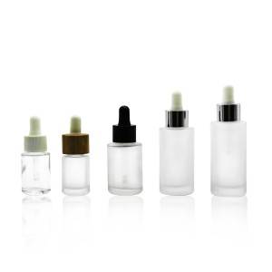 15ml 30ml 60ml essential oil glass bottle with dropper