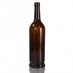 Dark Green /Antique Green Glass PGP Marasca Bottle 31.5mm for oil ,wine