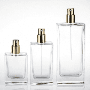 Factory For Glass Perfume Diffuser Bottle - 30ml 50ml 100ml square perfume bottle – Credible