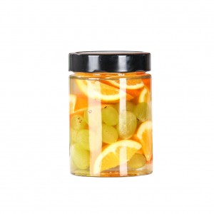 100ml to 500ml food storage jar with lid glass jar