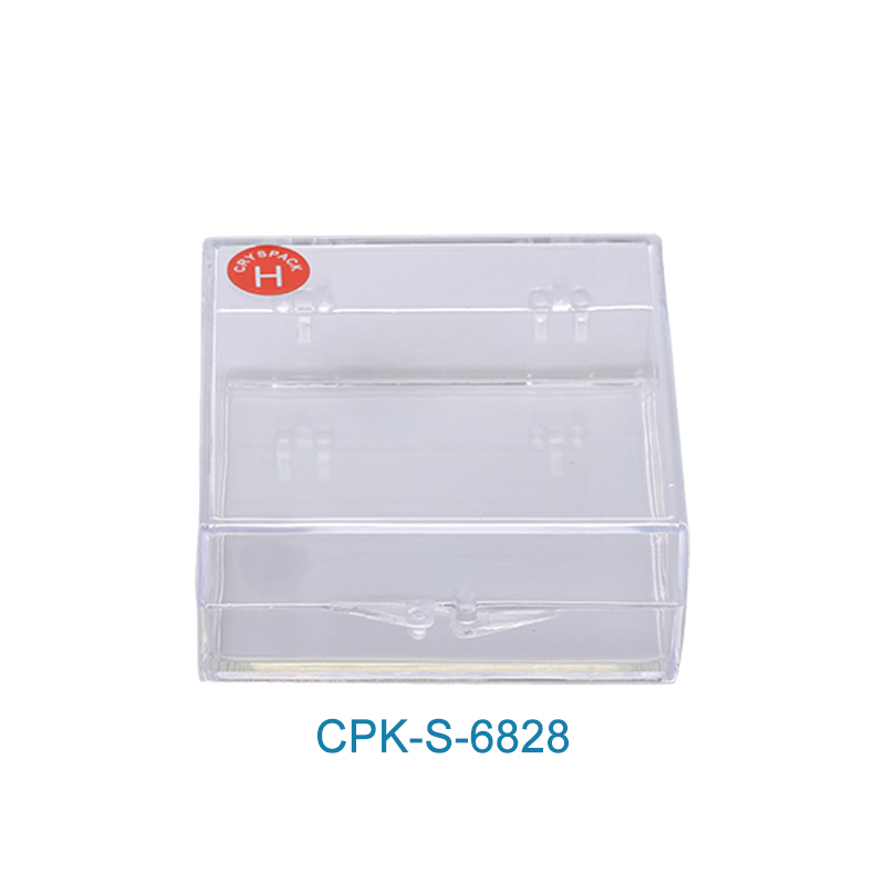 Clear Plastic Storage Containers with Lids Empty Hinged Boxes, Jewelry,  Craft Supplies, Flossers, Fishing CPK-S-6828