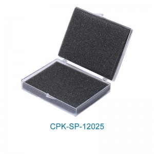 2019 China New Design Cardboard Sponge Lining Box - PLASTIC HINGED BOX FOAM INSERT CPK-SP-12025 – CrysPack