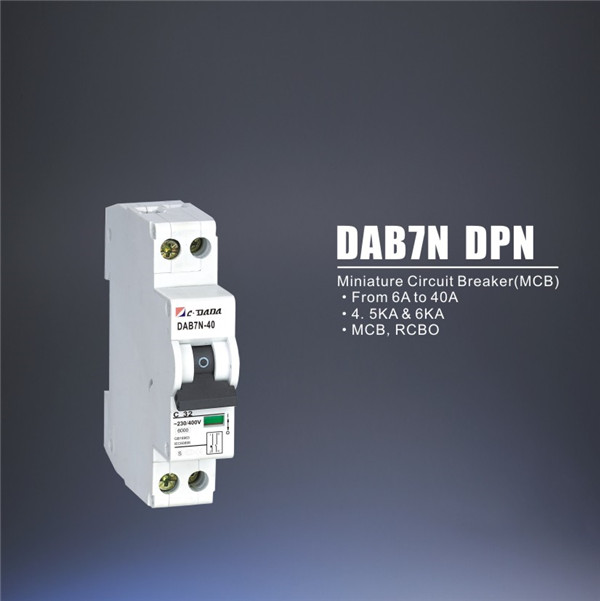 DAB7N-40 Series DPN Miniature Circuit Breaker(MCB)