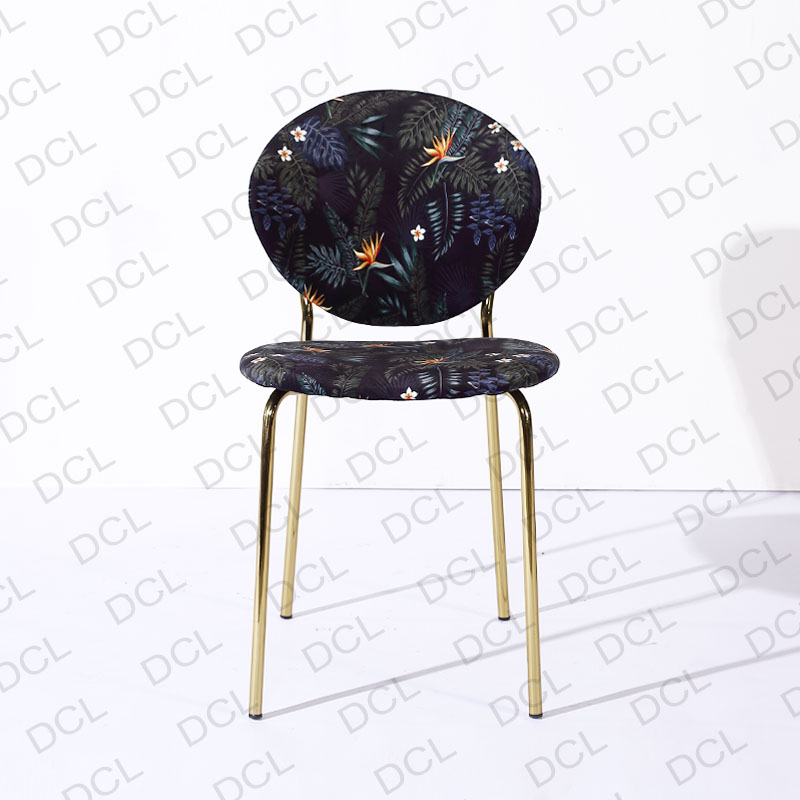 Brass Golden Metal Legs Dining Chair Featured Image