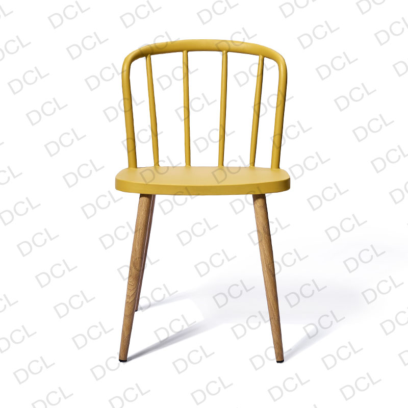 PP Chair With Black Powder Coated Metal Legs Featured Image