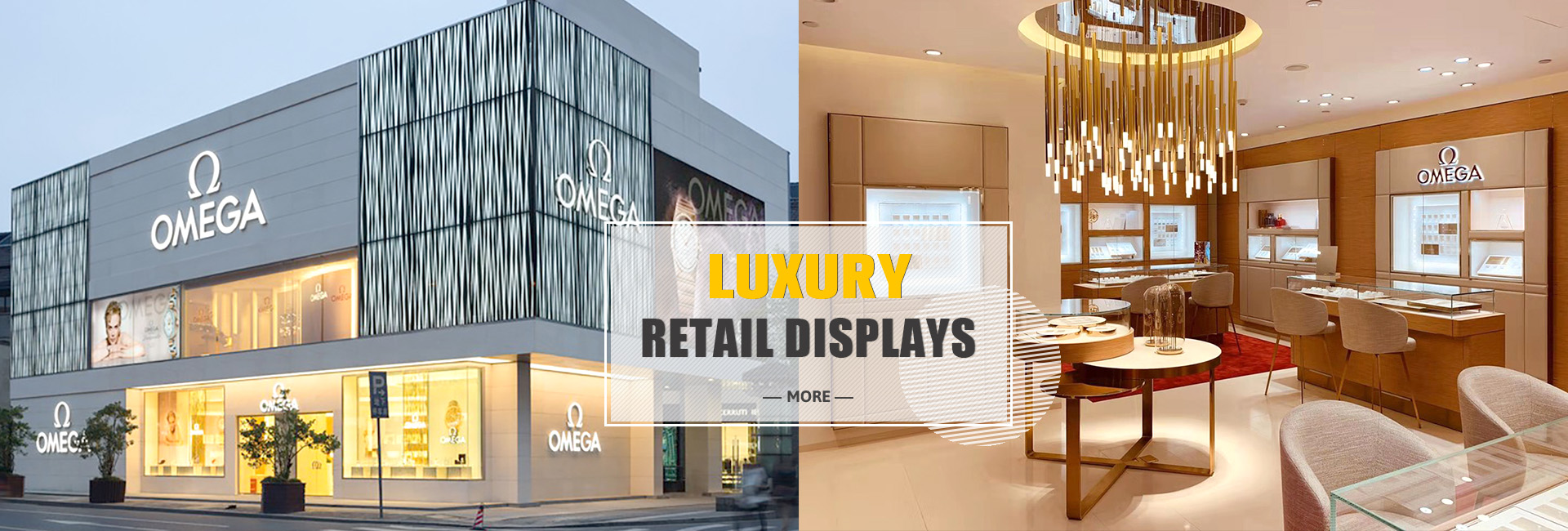 Weilin for omega retail displays