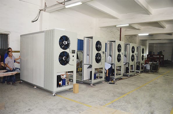 High efficiency and energy saving wood solar heat pump dryer