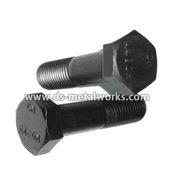 Factory best selling ASTM A490 A490M Heavy Hex Structural Bolt Wholesale to Romania