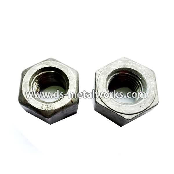 factory customized ASTM A563M 10S Metric Heavy Hex Nuts for Amman Manufacturer