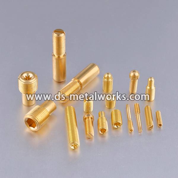 Metric Heavy Hex Nuts Price - Brass Copper Set Screw Cup Point Grub Screws – Dingshen Metalworks