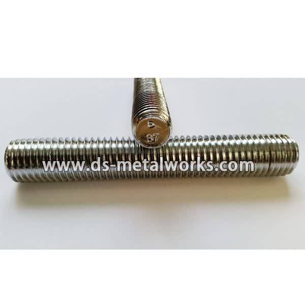Aluminium Set Screws Price - Chrome Plated A193 B7 Threaded Stud Bolts – Dingshen Metalworks
