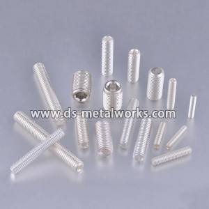 Din975 Threaded Rods Price - Sliver or Tin Plated Set Screws – Dingshen Metalworks