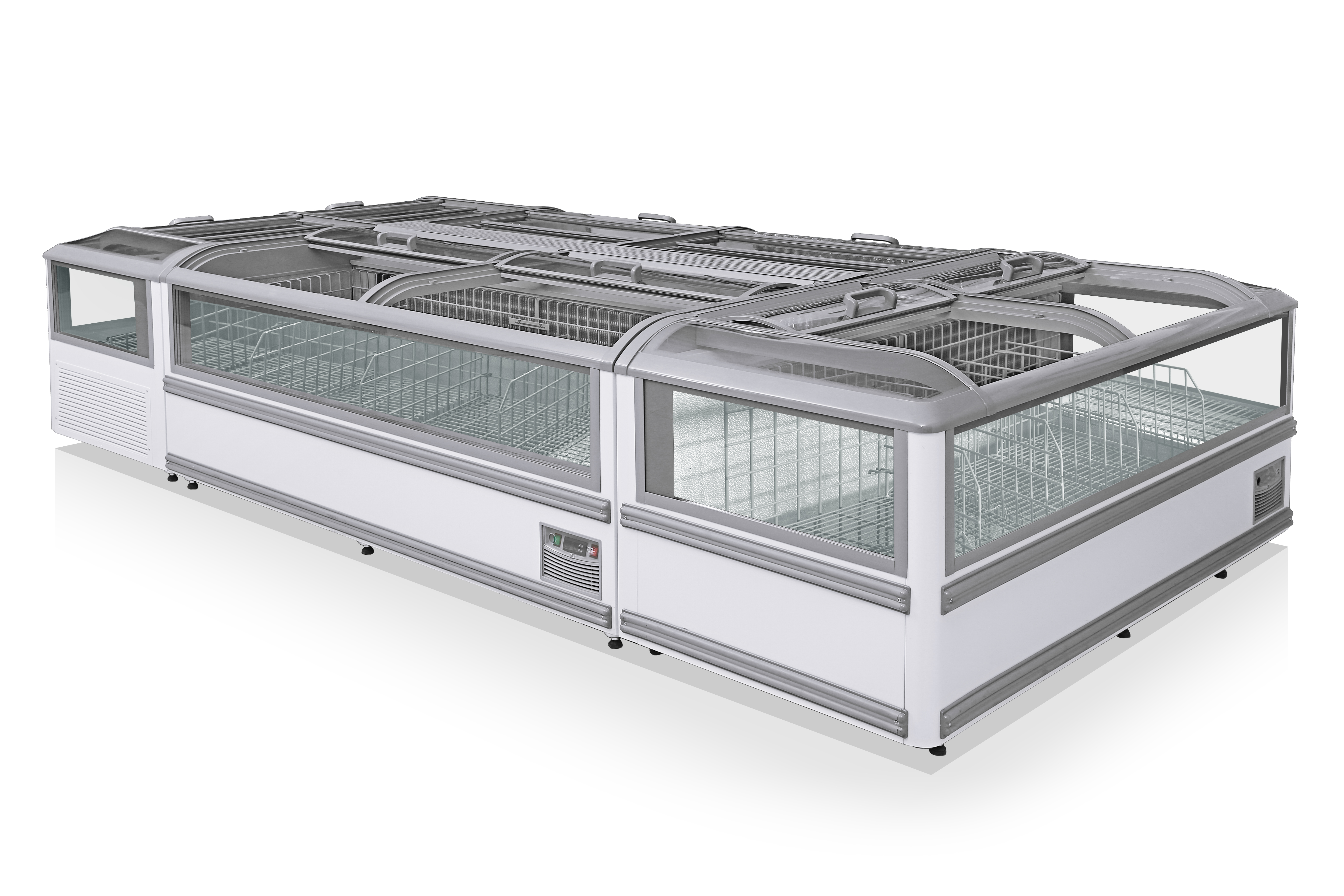 Rapid Delivery for European Commercial Refrigerator -
 24-Island Freezer-Big Windows（Glass Side Panel） – DUSUNG REFRIGERATION