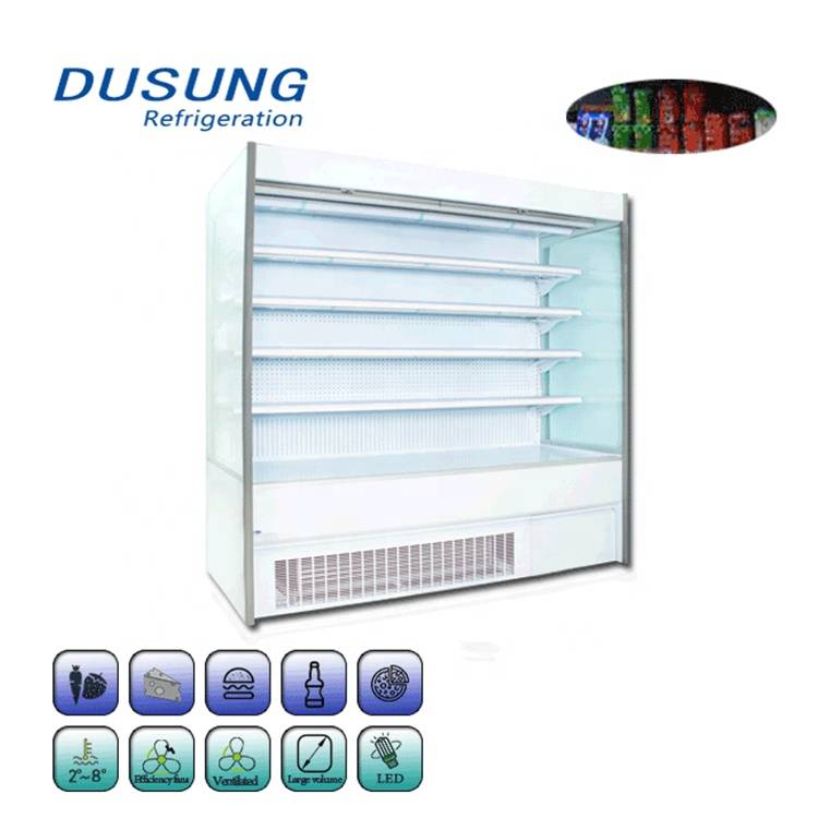 Factory Price For Glass Door Upright Refrigerator Showcase -
 Beverage Display Fridge Cooler Refrigerator Commercial – DUSUNG REFRIGERATION