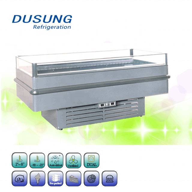OEM Factory for Display Cooler Type Meat Fridge -
 Super Lowest Price Supermarket Dual Temperature Island Freezer – DUSUNG REFRIGERATION