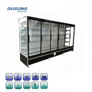 Factory Wholesale Commercial Glass Door Refrigerator