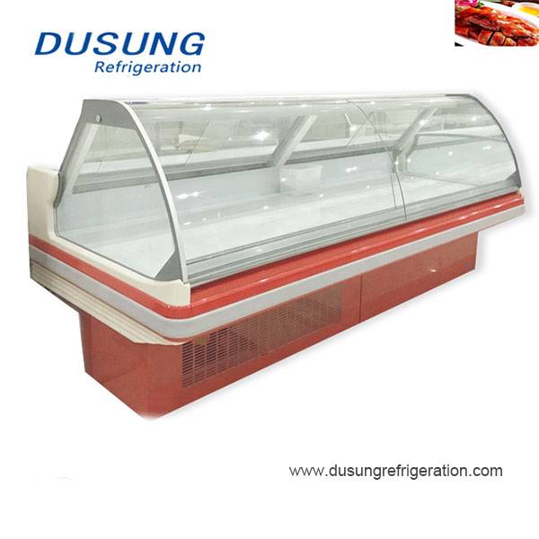 Top Quality Fish Island Cooler -
 Commercial Open Counter Deli Fish Display Refrigerator – DUSUNG REFRIGERATION
