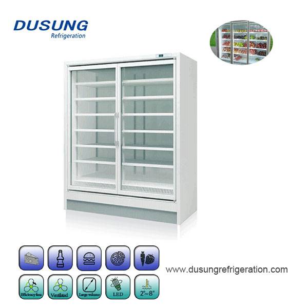 Factory directly French Door Refrigerator -
 Display supermarket commercial Upright freezer fridge refrigerator – DUSUNG REFRIGERATION