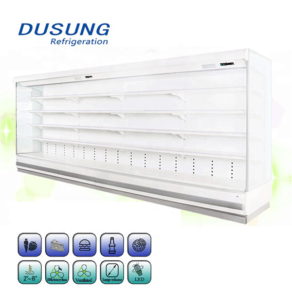 2017 High quality Kitchen Refrigerator -
 Supermarket Display Chiller Open Air Curtain Refrigerator – DUSUNG REFRIGERATION