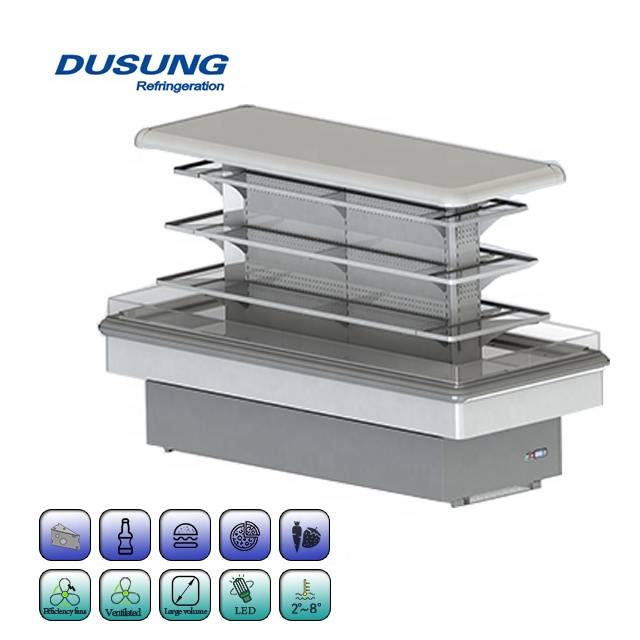 Factory Price Refrigerator Counter -
 Discountable price Air Cooling Double Glass Door Restaurant Commercial Upright Freezers For Supermarket – DUSUNG REFRIGERATION
