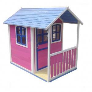 Baby Play Pretend Toy Design Wooden Doll Furniture  prefabricated Playhouse For Kids  EYPH1707