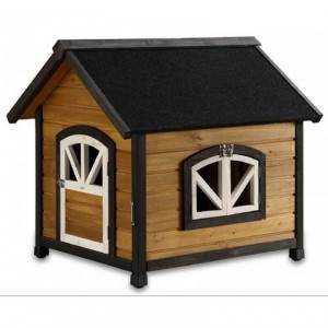 Excellent Wholesale Wooden Cheap Mdf Fir wood outdoor Dog House dog kennel EYD017