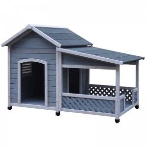 Manufacture luxurious wooden Large dog kennel building