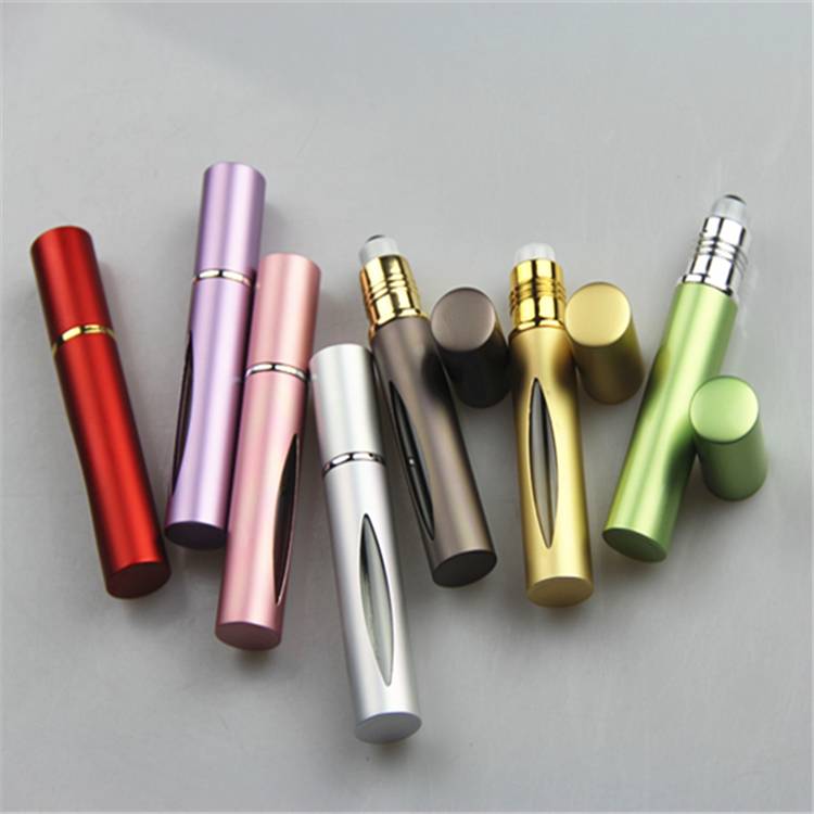 Reliable  colorful Stock Luxury Perfume Bottle Easy to Use Roll on Metal Bottle