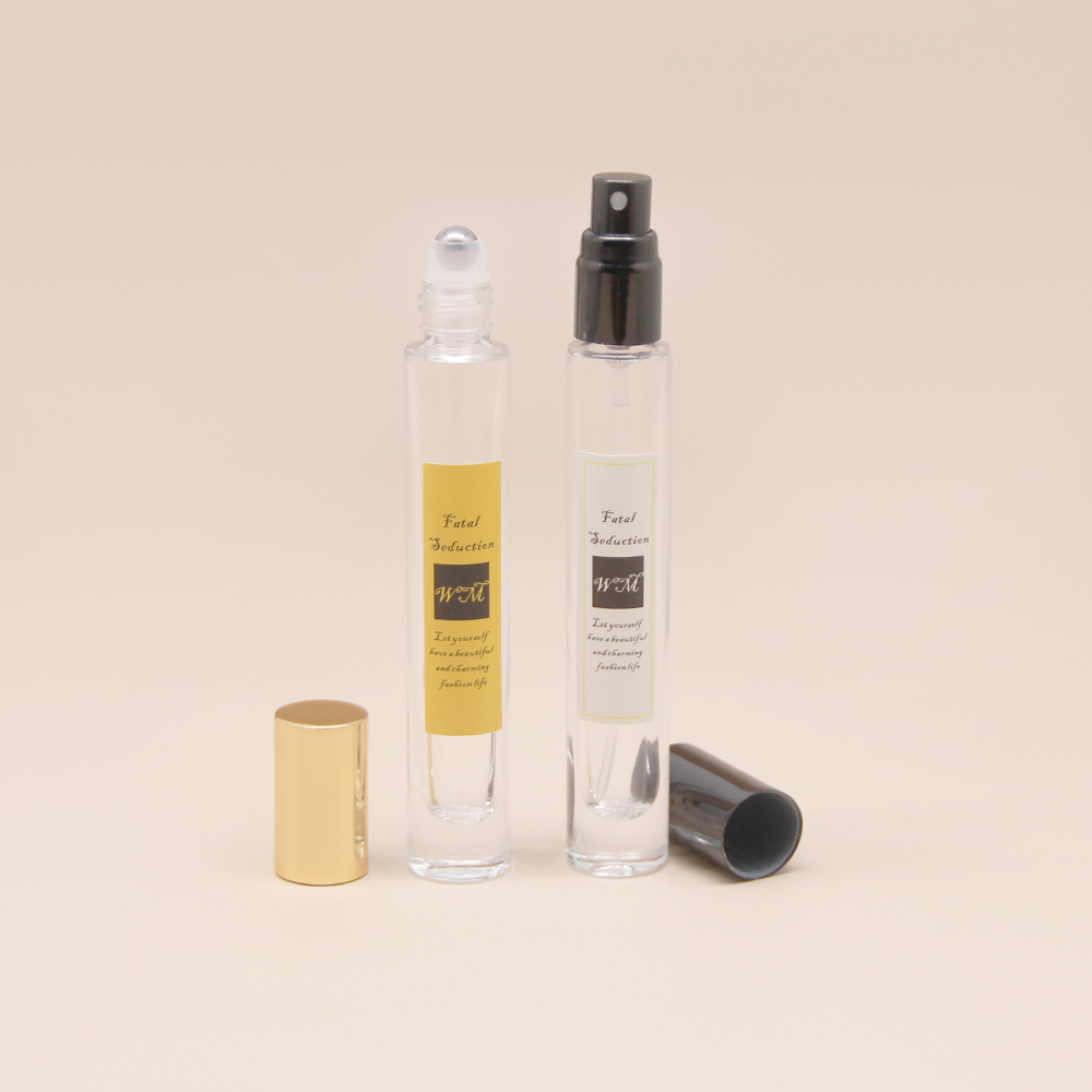 Luxury Empty Wholesale Glass Refillable Perfume Spray Bottles 10ml