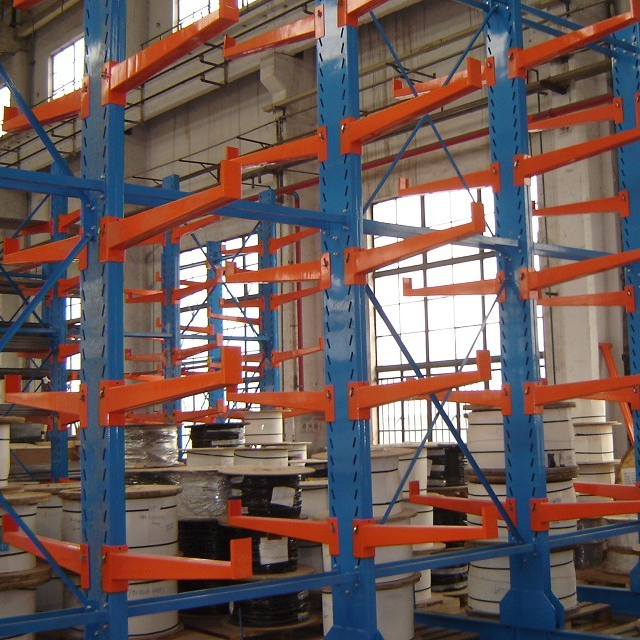 Heavy Duty Loading H-Structure Cantilever Rack (Single Face Style)