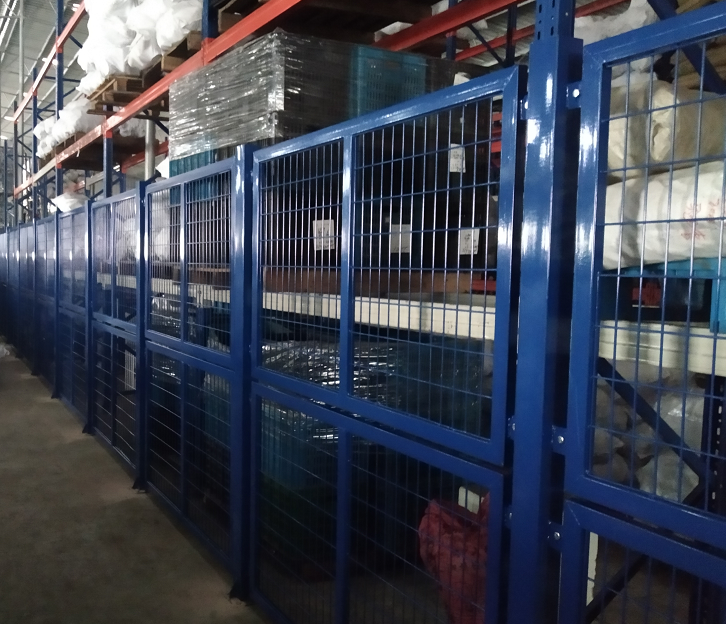China Factory Warehouse Security Fencing long Wire mesh workshop partition