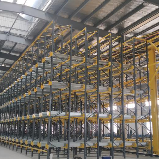 Q235 and Q345 Cold Warehouse Forklift Radio Shuttle Racking System