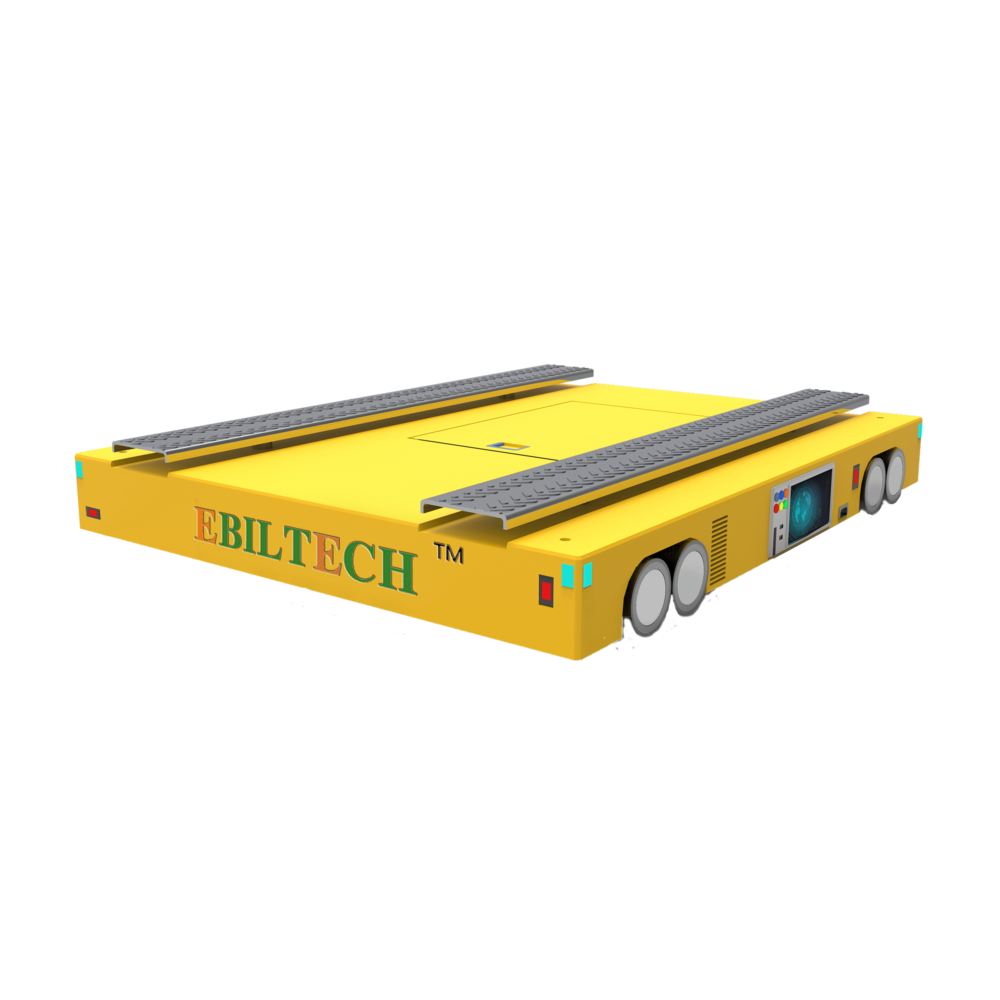 Smart Storage Equipment Four-Way Pallet Shuttle Cart For Automated Storage & Retrieval Systems