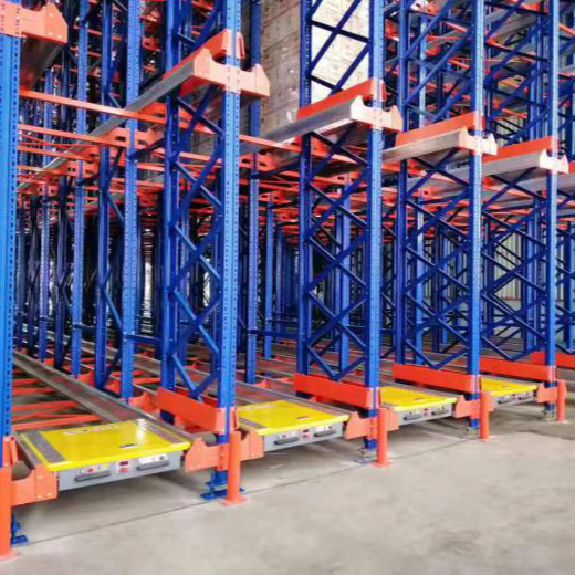 Semi automatic warehouse cold storage racking system pallet runner