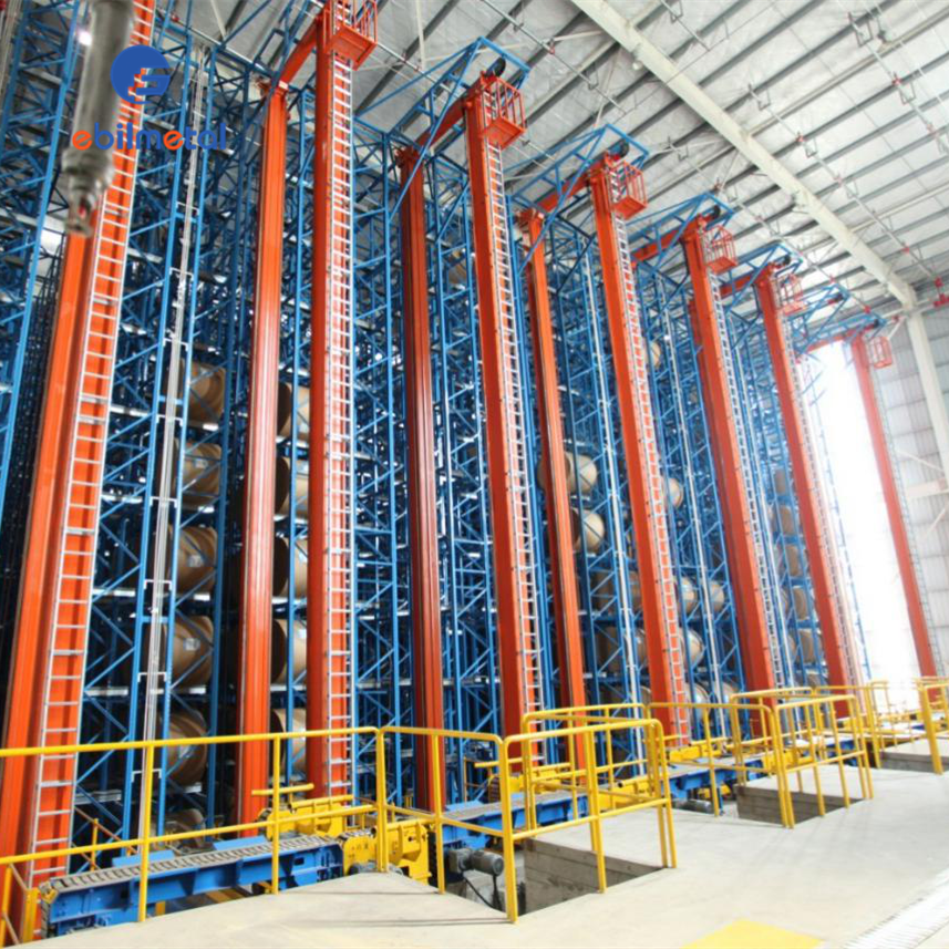 Custom Stacker Crane AS/RS solution smart warehouse storage automation racking systems