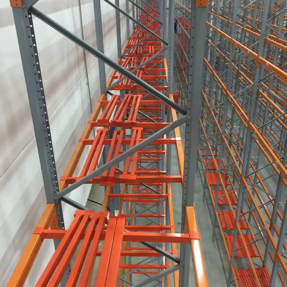 ISO warehouse storage VNA racks automatic warehouse very narrow aisle racking system