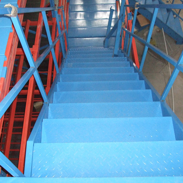 China Mezzanine Shelf Structure Factory Price for Paper Rolls