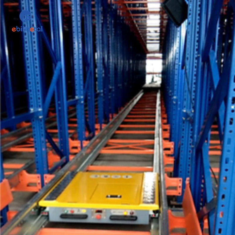 High Space Utilization Radio Shuttle Cart Pallet Rack with wholesale Price