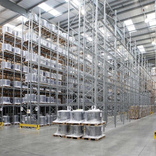 Very Narrow Aisle VNA pallet rack for warehouse storage