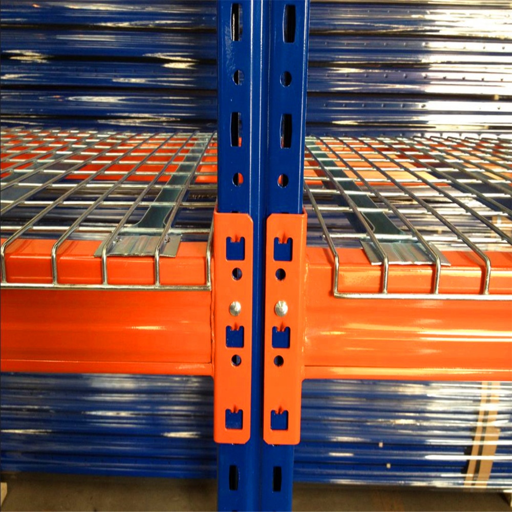 China Made Selective Pallet rack wire mesh decking for sales