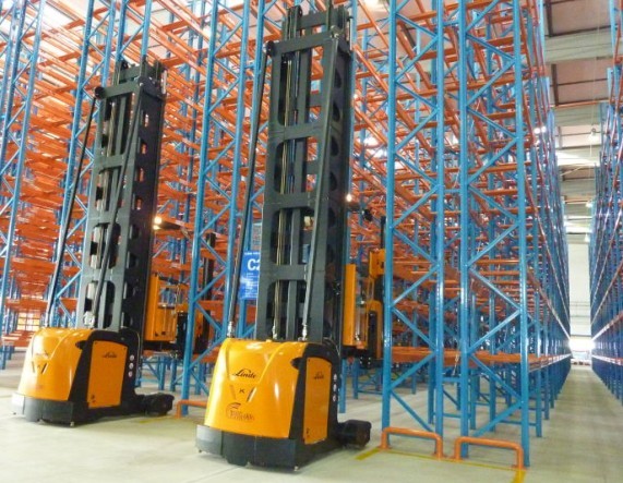 Double deep stacking pallet racking system& Shelves factory supplier