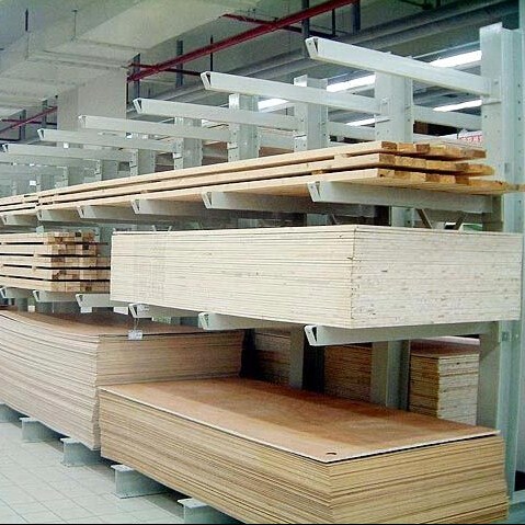 warehouse furniture storage double face cantilever rack