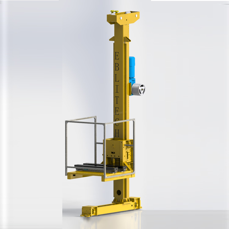 Automated ASRS Pallet Single Column Stacker Crane