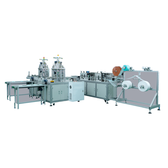 Automatic disposable 3ply face mask machine